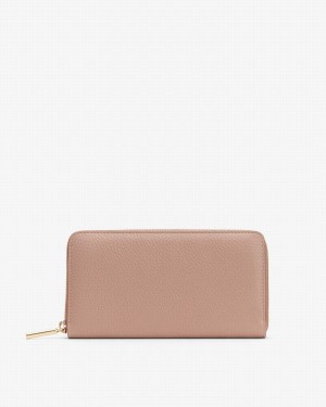 Cuyana Classic Zip Around Women's Wallets Pink | JCS2098KU