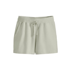 Cuyana French Terry Women's Shorts Green | YXF7460BN