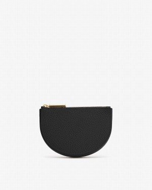 Cuyana Half Moon Women's Pouches Black | LOD148YQ