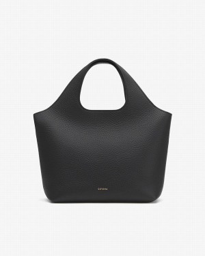 Cuyana Mini System Women's Tote Bags Black | TEK1694ZG