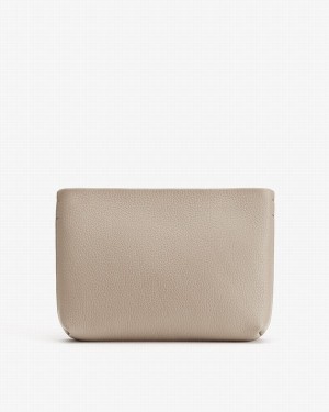 Cuyana Mini Zipper Women's Pouches Grey | DYA5432NJ