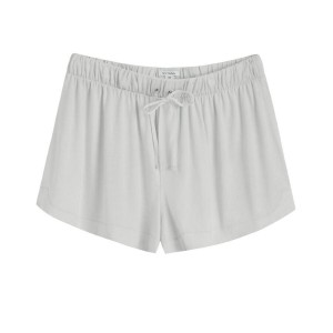 Cuyana Organic Pima Sleep Women's Shorts Grey | ODF6352JG