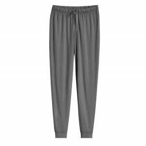 Cuyana Organic Pima Tapered Women's Pants Grey | PIJ2944CA