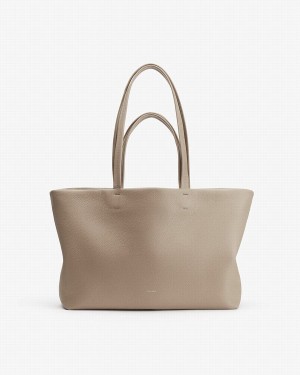 Cuyana Small Easy Women's Tote Bags Grey | EST6611FR