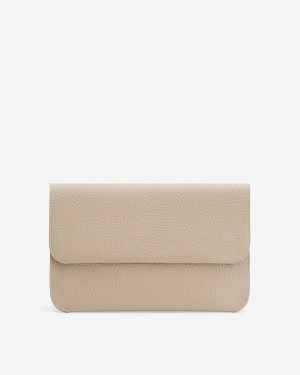 Cuyana System Flap Women's Clutch Bags Grey | PMV5834CX