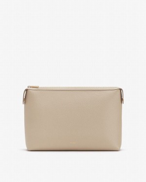 Cuyana System Insert Women's Pouches Grey | QAM2874VO