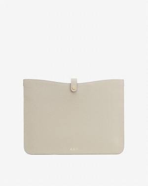 Cuyana System Women's Laptop Bags Light Grey | GNW9233KC