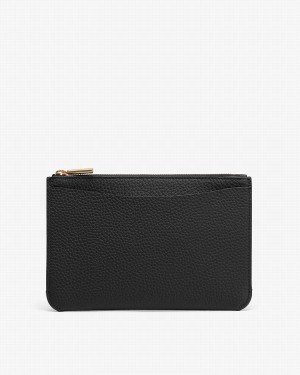 Cuyana System Zipper Women's Pouches Black | LFW1836TV