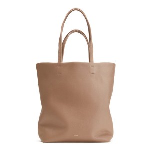 Cuyana Tall Easy Women's Tote Bags Khaki | SYQ4423ZG