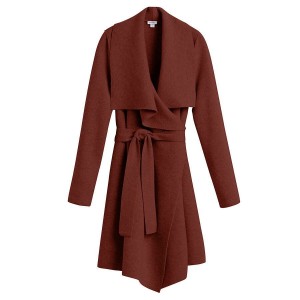 Cuyana Wool Cashmere Short Wrap Women's Coats Red | JJT173GQ