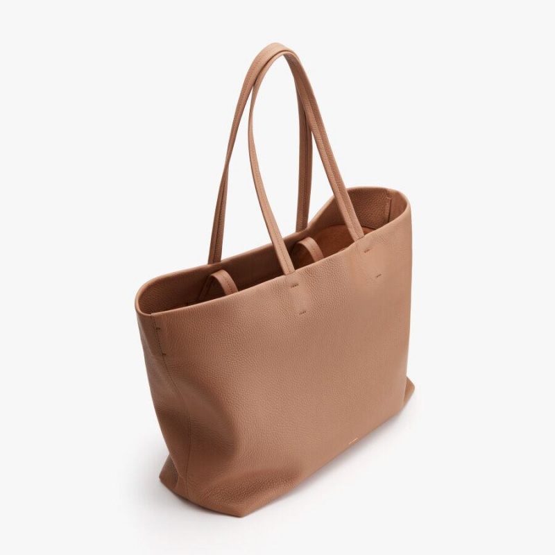 Cuyana Classic Easy Women's Tote Bags Brown | MDX9814VJ