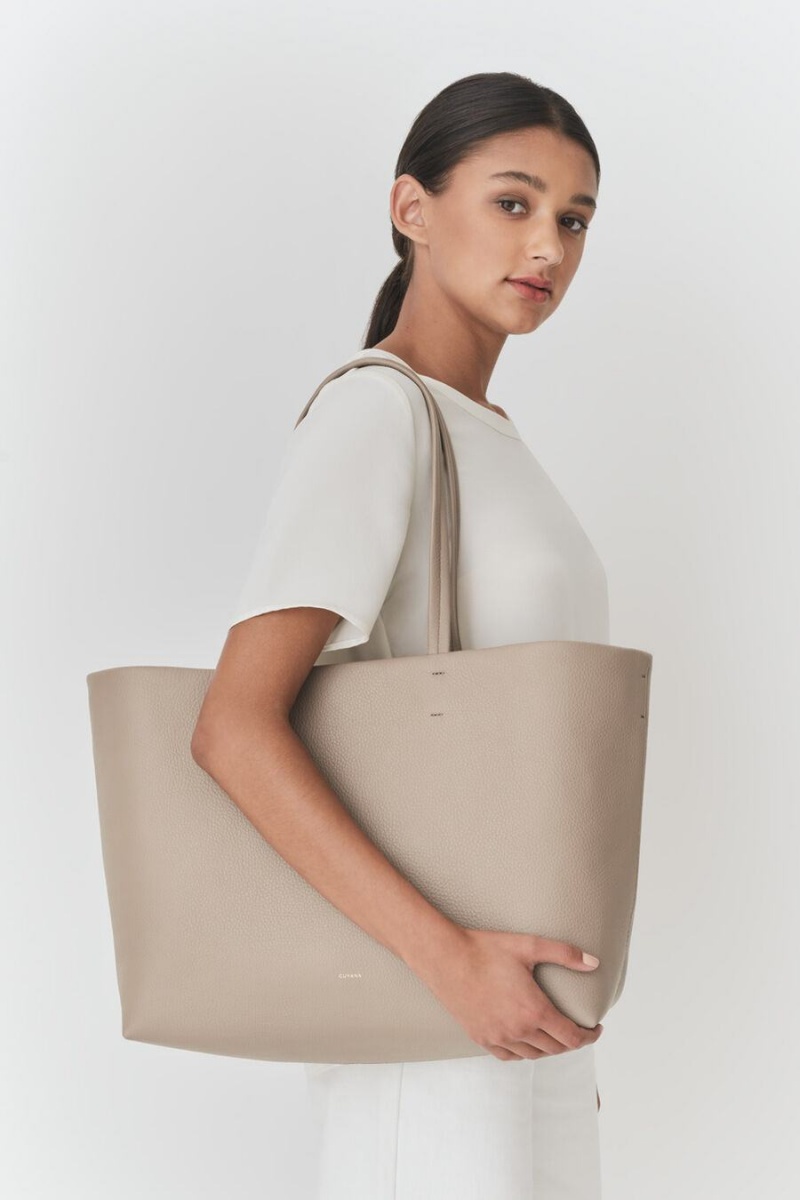 Cuyana Classic Easy Women's Tote Bags Grey | YGI6172XJ