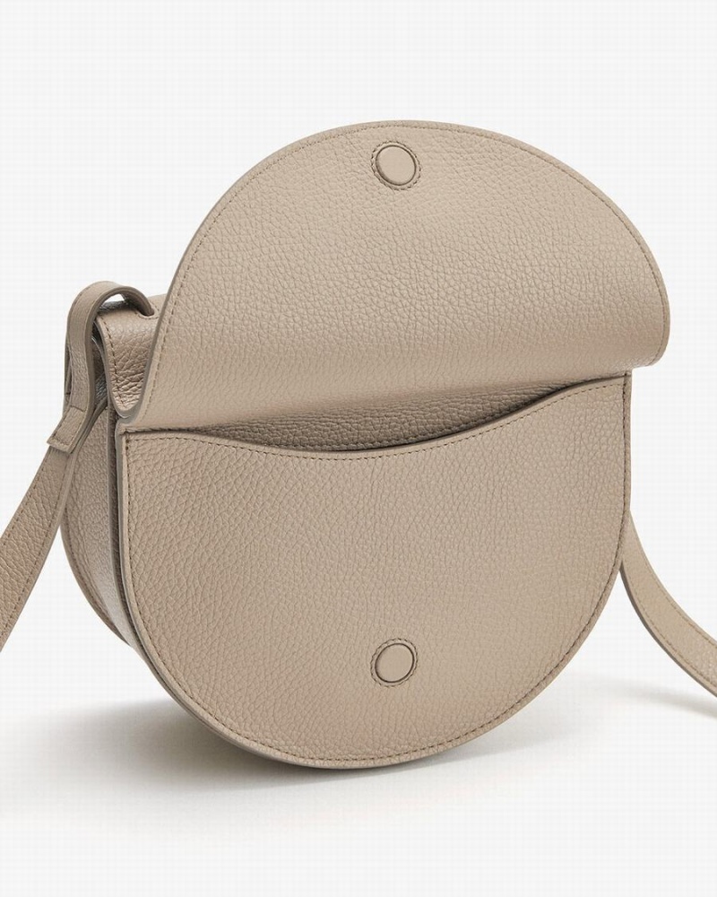 Cuyana Double Moon Women's Saddle Bags Grey | ZAN826WS