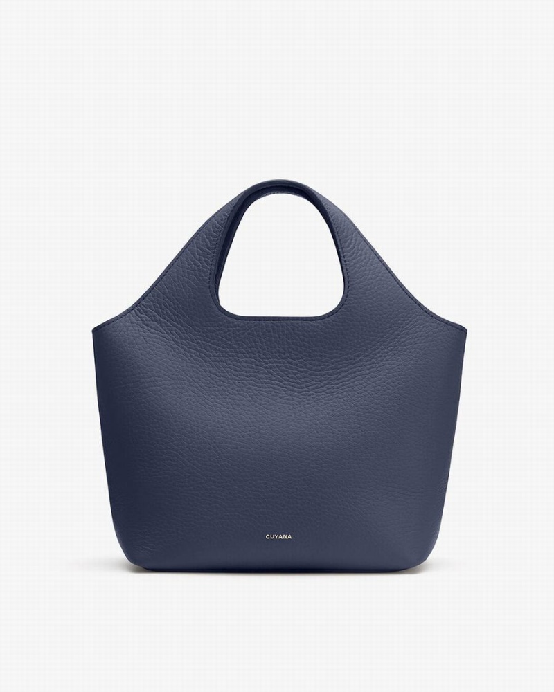 Cuyana Mini System Women\'s Tote Bags Navy | XRF4196TA