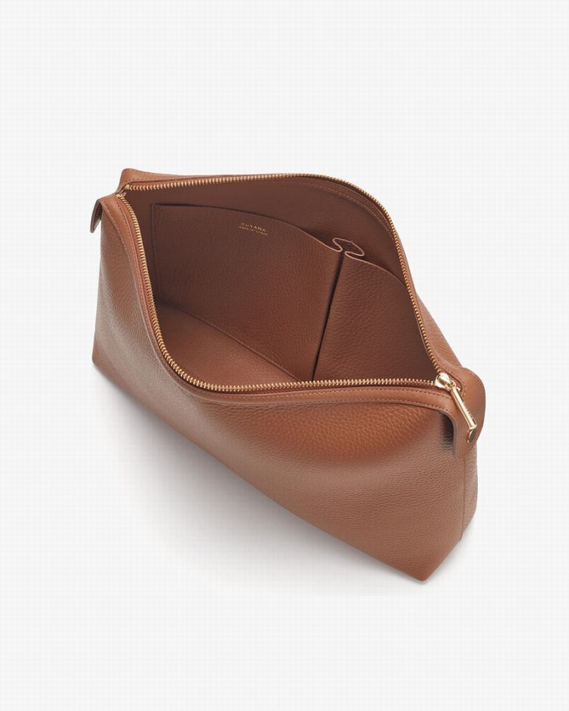 Cuyana System Insert Women's Pouches Brown | ZHZ7986ZC