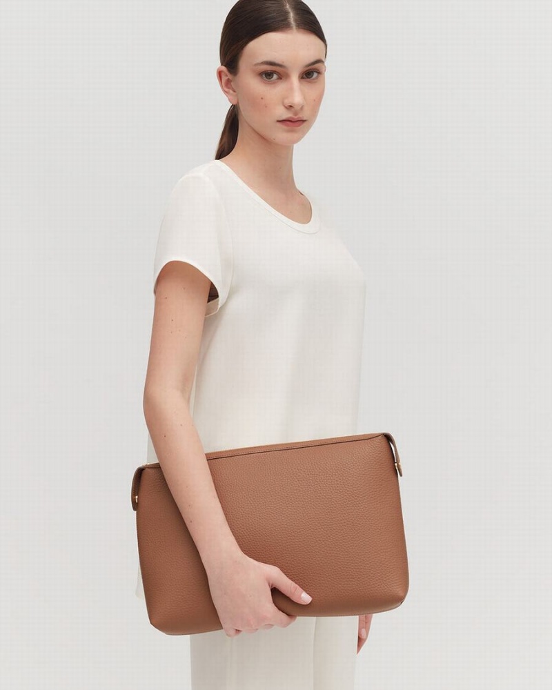 Cuyana System Insert Women's Pouches Brown | ZHZ7986ZC