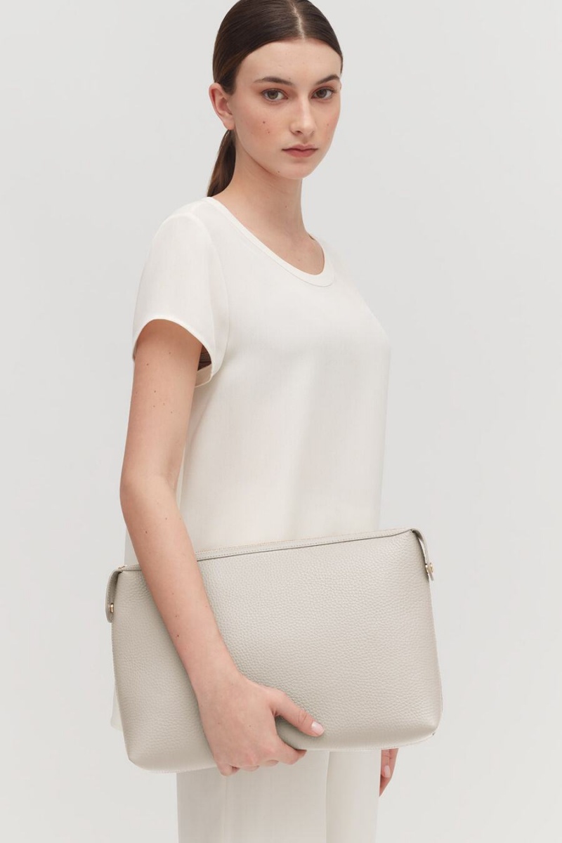 Cuyana System Insert Women's Pouches Light Grey | HGN4290XP