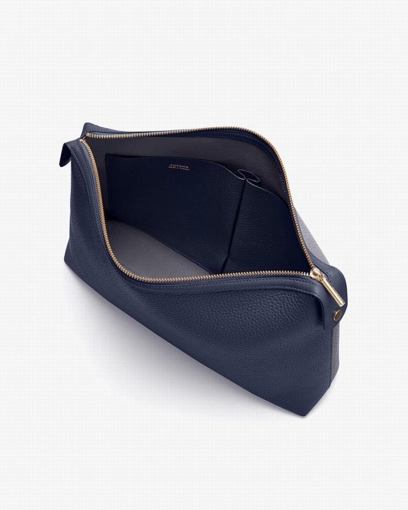 Cuyana System Insert Women's Pouches Navy | SBU2037ZW